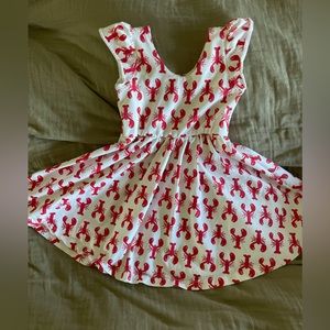 lobster toddler dress
